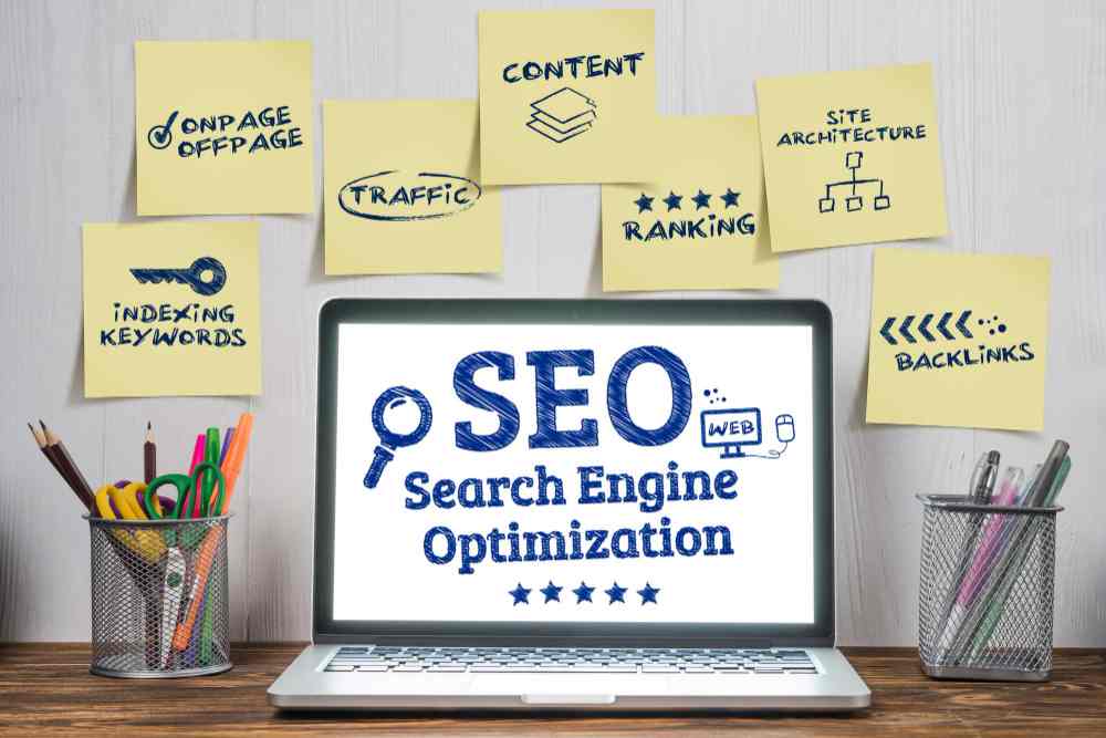 Search Engine Optimization (illustration purpose only)
