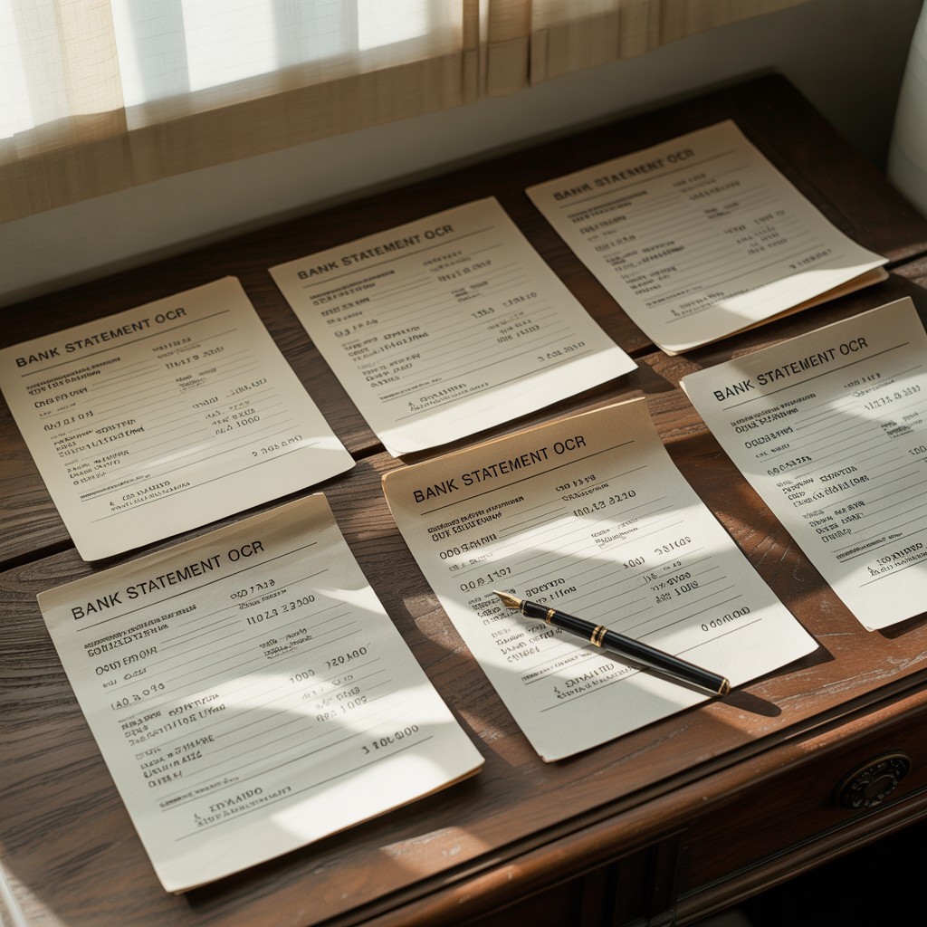 bank statement ocr